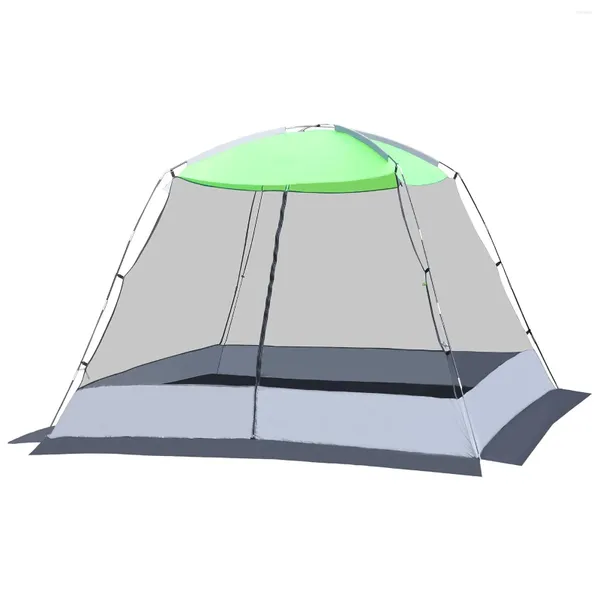 Zelte und Schutzhütten Pavillon -Zelt Moskitonaldach mit Netting 190T Polyester ideal für Camping Beach Garten