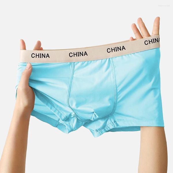 Underpants 1pc Sexy Men's Jockstrap bolsa boxers shorts elástico cintura média lingerie troncos confortam calcinha macia macia