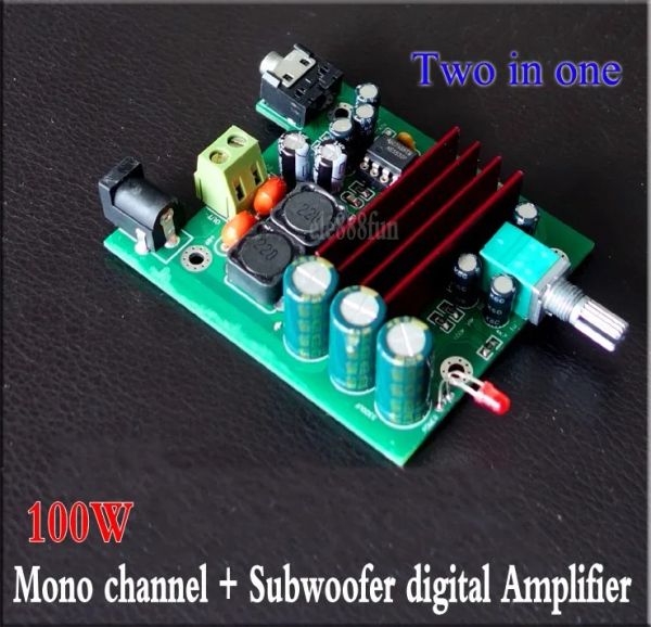 Amplificatori TPA3116 100W Mono Sottwoofer Digital Power Bass Amplifier Board TPA3116D2 Amplificatori