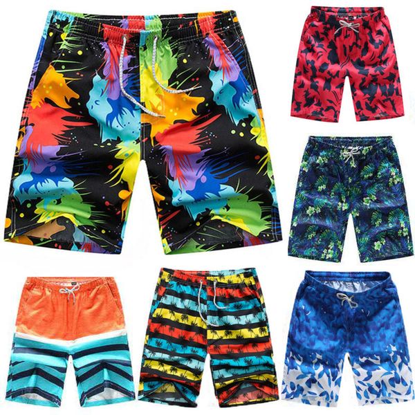 Homens homens verão calças de praia casuais básicas masculino seco rápido de roupas de praia surf de roupa de baixo Cappris shorts PLUS TAMANHO 4XL