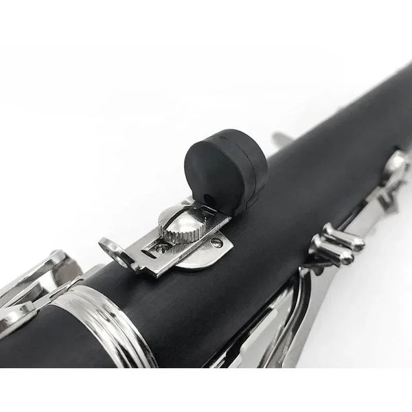 Комфорт черный резиновый кларнет с большим пальцем для отдыха