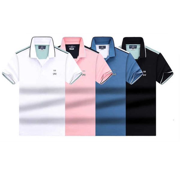 Psikolojik Tavşan Polo Gömlek Erkek Tasarımcı T-Shirt Psyco Kısa Kollu Tavşan Giysileri USA High Street Casual Tees Business Golf Street Gozar Gz4K