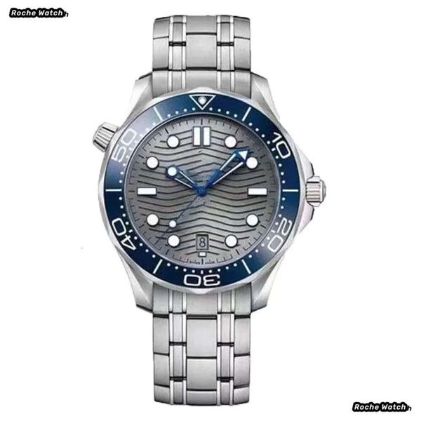 Top -Quality -Herren -Designer -Luxus -Mode -Automatik 2813 Bewegung Uhren Montre de Luxe AAA Explorer Reloj Blue Wave Machinery Armbanduhr Orologio 353