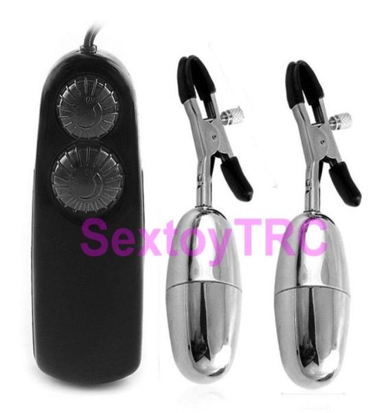 pinze per capezzoli vibranti sesso femminile morsetti per capezzoli neri per il mammario massager per tutto il mondo di colore nero flump9681116