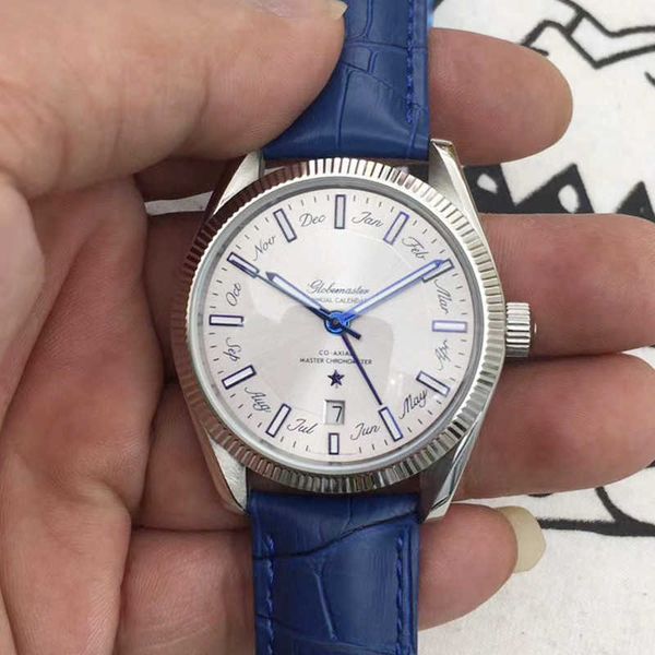 Tasarımcı Watch Reloj Saatler AAA Mekanik Saat Oujia Hayalet Gri Yüz Boncuklu Alt Tam Otomatik Mekanik Saat Y00 Makinesi