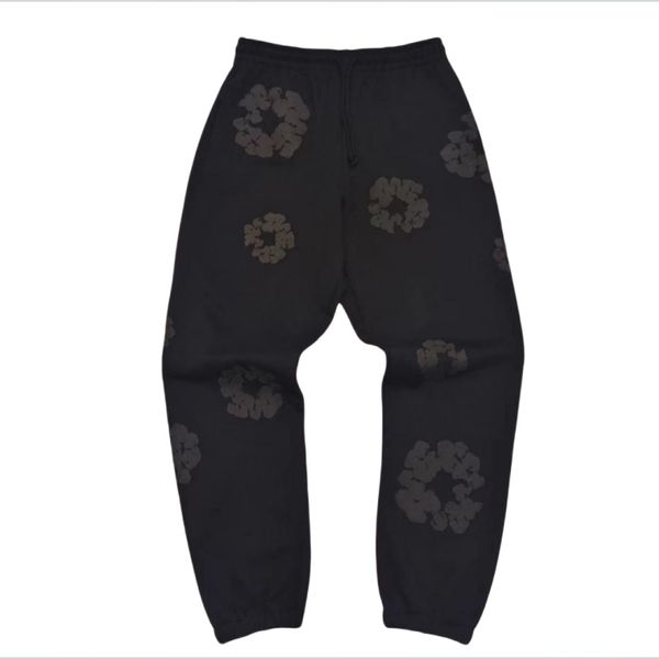 2024 New masspantes de moletom masculino Suor de calças de calça capuz de designer capuz preto e feminino macacão de suor de suor de moletom