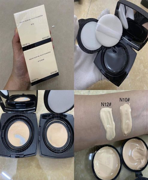 Yüz Makyaj Sağlıklı Glow Jel Touch Foundation Hava Yastığı Krem Nemlendirici Beyazlatıcı Parlatıcı Kapatıcı 2 Renkler6280407