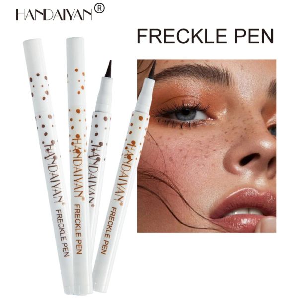 Eyeliner Natural Lifelike Point Freckle Pence Face Concealer artificiale morbido a lettere morbido Penna impermeabile Facile Eyeliner Facile Eyeliner Makeup