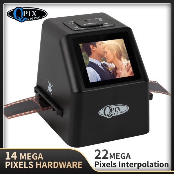 Scanner tragbare 22MP negative Filmscanner 35mm Dia Converter Photo Digital Image Viewer mit 2,4 