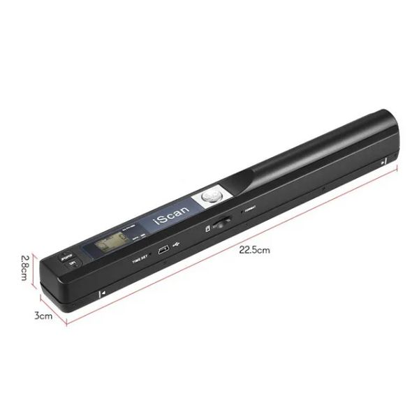 Scanner A4 Document Scanner foto foto portatile Immagine mobile portatile A4 Scanner manuale 900DPI USB2.0 Supporto Scaner Supporto JPG/PDF