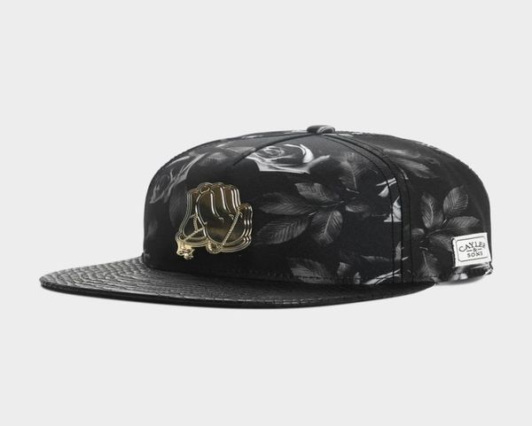 Hat de alta qualidade de alta qualidade Fashion Hip Hop Brand Man Mulher Snapbacks Black Gold CS WL Amen CAP5919135