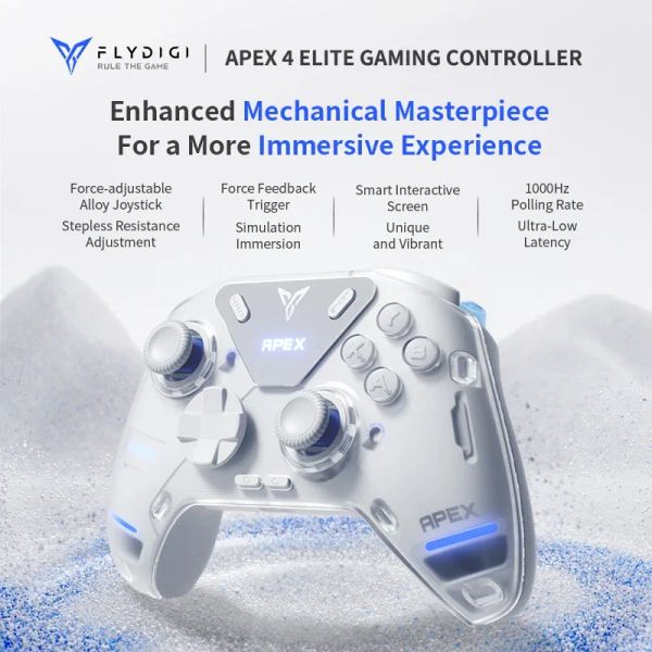 Мыши оригинал Flydigi Apex 4 Gamepad Wireless Elite Force обратная связь.