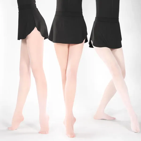 Bühnenbekleidung 20D Ballett Strumpfhose Sommer Dünnfußtanz Leggings Schule Uniform Strumpfhosenstrümpfe für Mädchen Frauen Frauen