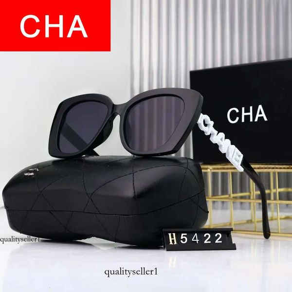 Chanells óculos canalizações brancas gastadores de soldados de glasses de designer mulheres Chanells Man Retângulo de moda Retângulo de solas de luxo com diamante u