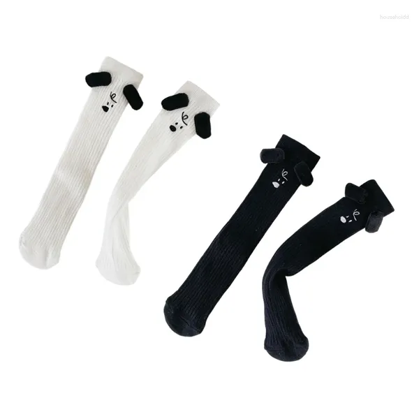 Donne Socks 2024 Novelty Funny Calf Cartoon Mand 3D in mani Calze in cotone