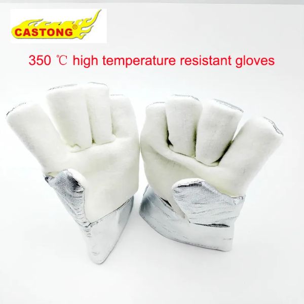 Перчатки Fireproof Glovesnfrr 350 градусов высокая температура, устойчивые к перчаткам.