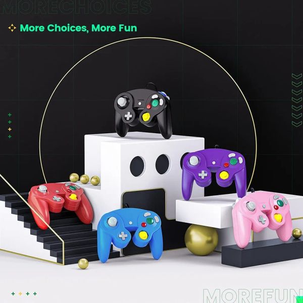 Мыши GameCube Controller Wii Wired Gamepad PC Gaming Gaming Joypad Clicke Control Classic NGC Retro Video Game Console аксессуары для джойстика