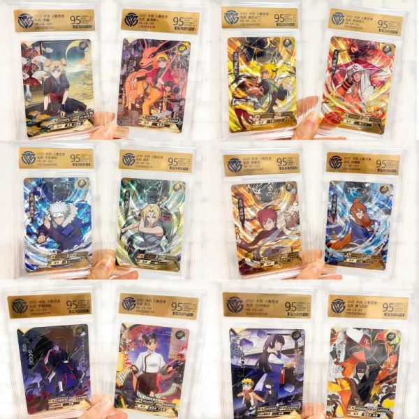 Arts Naruto Karten Itachi BP Kakashi Sasuke Cr Hinata CCG Grade Card Anime Collection Card Card Toys for Boys Fans Geschenkspezialpreis