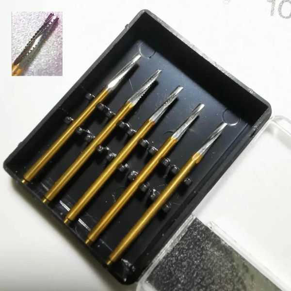 BITS DENTALE trapani ad alta velocità Tungsten in acciaio Bit di estrazione dei denti per il dentista 28mm tedesco HT