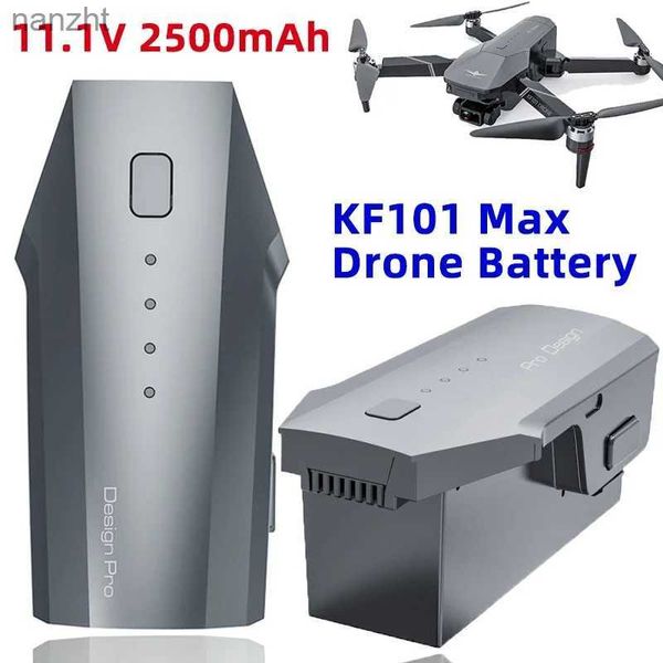 Дроны KF101 Max Drone Battery 11.1V 2500MAH KF101 MAX-S Series KF101 MAX1 Professional Drone Battery Mini 4K Camera Four Helicopter Components WX