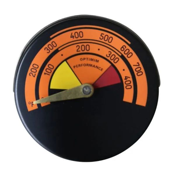 Medidores de fogão magnético Termômetro de temperatura do forno para o tronco de madeira lareira de lenha fogões a gás Ferramentas Dropshipping