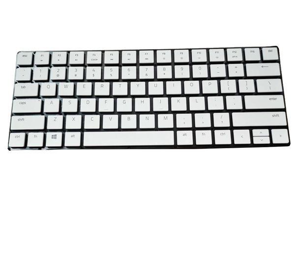 Оптовая ноутбук клавиатура для Razer Blade 12920543-00 2H-BCVUSR51011 911100163920 США США белые без кадра