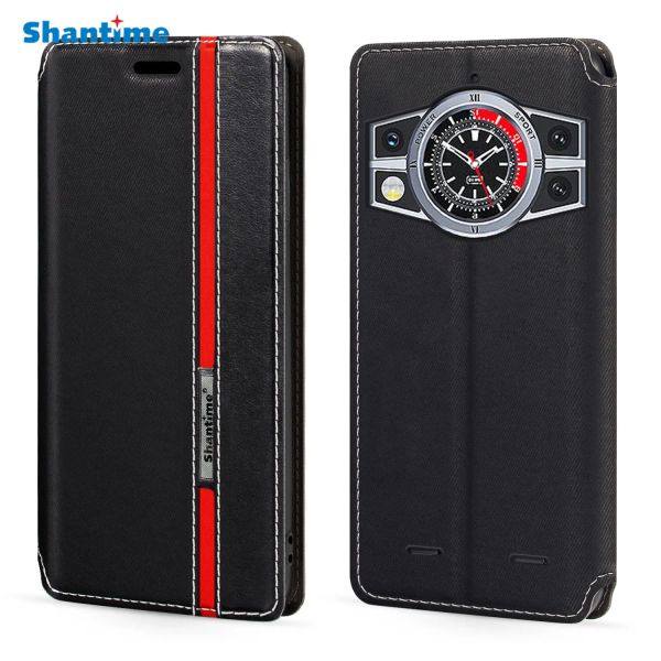 Cover für Cubot Kingkong 9 Case Fashion Multicolor Magnetic -Verschluss Leder -Flip -Gehäuseabdeckung mit Kartenhalter 6,583 Zoll