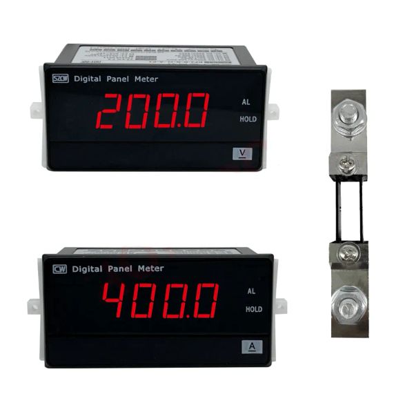 Forniture 100A/200A/400A Digital Meter DC 5500 V Voltmetro Amperier LCD 3,5DIGIT DC Corrente di tensione DETENTARE ENERGIA DI POTENZA AMPERITRO