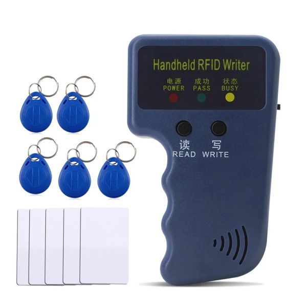 Karte Handheld Flipper Zero Duplicator Card Reader 125kHz EM4100 Video -Programmierer Autor Wiederholte sich t5577 Handheld RFID Writer