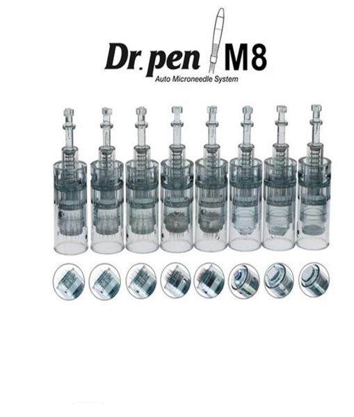 10pcs Yedek Mikro İğne Kartuşu İpucu 11 16 24 36 42 Otomatik Elektrik Dermapen Dr Pen M8 MTS Cilt Gençleştirme MI1874902