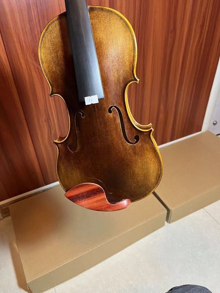 4/4 Master a mano violino fatto Vernish e Spirit Hand Spirit con Case