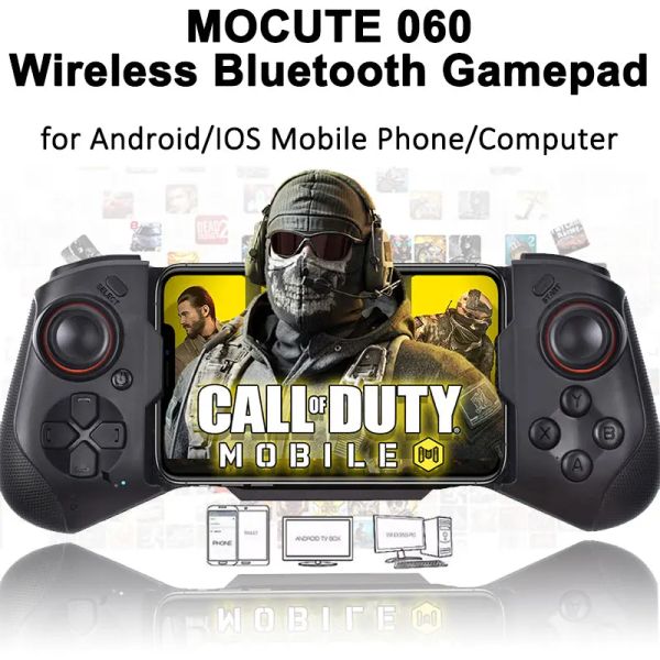 MICE Phone Bluetooth Gamepad Android Mobile PUBG Wireless Joystick PC -Steuerelemente Teleskop -Controller MOCUTE060 GAMEL D3