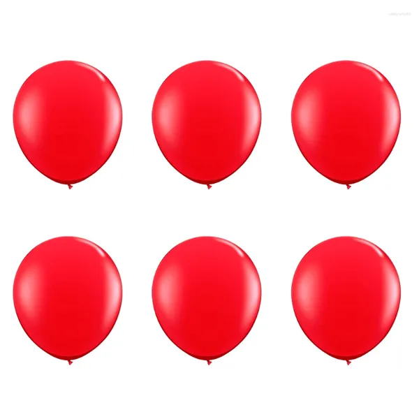 Partydekoration 6 große Luftballons 36 