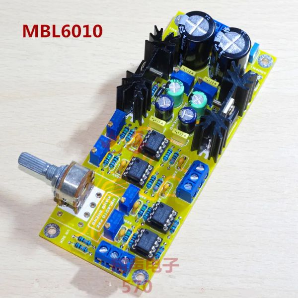 Verstärker MBL6010 JRC5534DD OP AMP Preamplifier Board Verstärker Prelevel -Board mit LM317 / 337 Regler Circuit Fertiger Platine