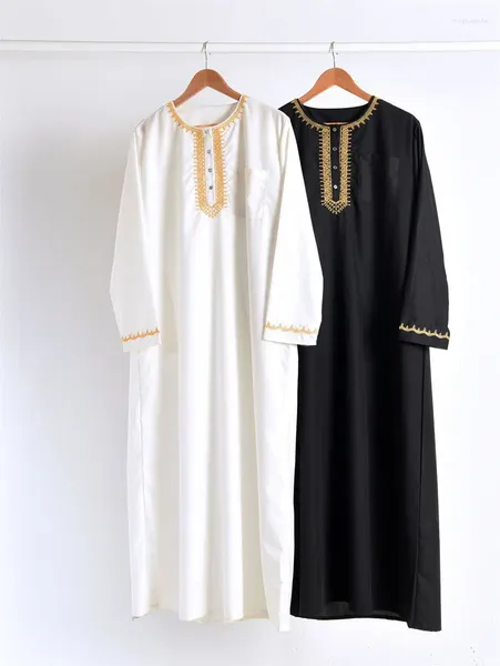 Abbigliamento etnico Arabia Arabia Arabia Rò ricamato Dubai Royal Travel Losce aderente Plus size