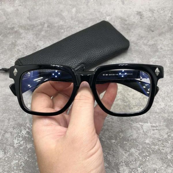 Quadros 2024 Designer de luxo CH óculos de sol para mulheres Chromes Glasses Frames Mens Plate Moda Full Myopia Myopia Heart Eyeglass Fram