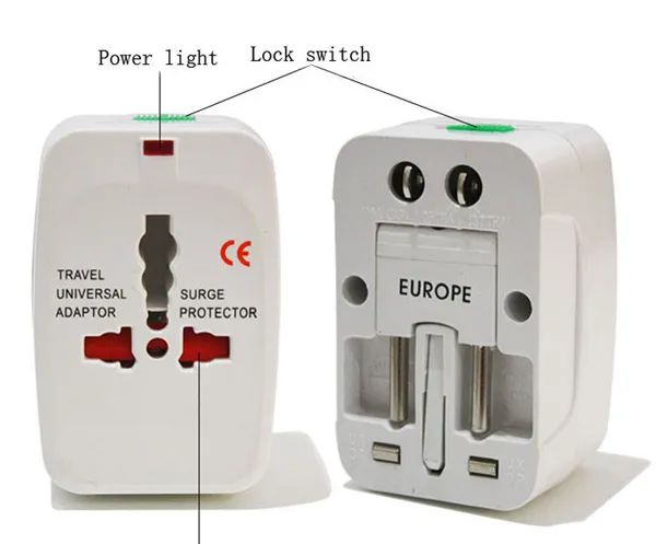 Adattatori Nuovi OEM All in One Universal Travel Power Plug AC Adattatore Converter UK US Eu Au Au Worldwide