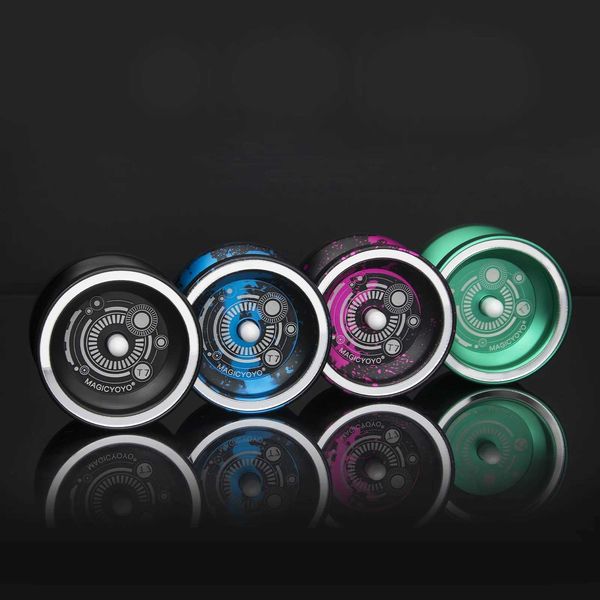 Yoyo Magicyoyo T7/D3 Professional reattivo giocattoli yoyos per bambini principiante yoyo con lega di alluminio in alluminio in acciaio a cuscinetto stretto