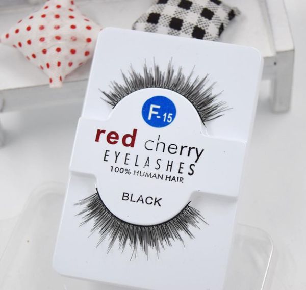 Fábrica diretamente 27 estilos de cereja vermelha cílios falsos cílios naturais cílios longos de extensão Maquiagem Profissional de cílios faux FA3532472