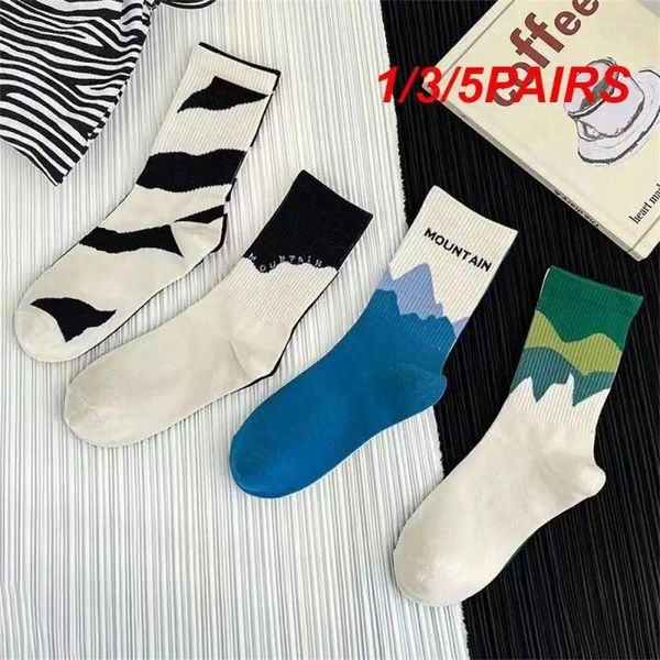 Frauen Socken 1/3/5pairs Skate Hip Hop Stil komfortable cool für Skater Sport Cotton Street Mode