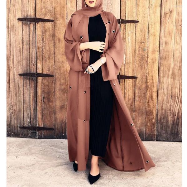 Roupas étnicas Ramadã Dubai abayas para mulheres Muslim Maxi Dress Turquia Kaftan Eid Djellaba Islâmico Jalabiya Rúscula Arábica Saudita Aberta Abaya