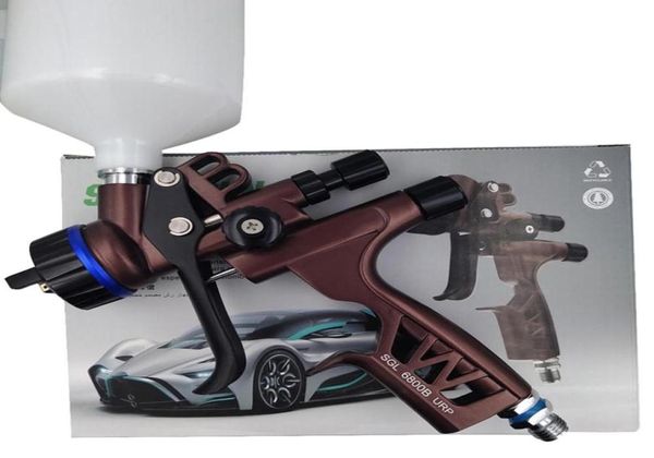 600 ml HVLP Spray Gun Highperformance Auto Top Paint Spray Gun spray Gunvelle Gravity Pneumatic Paint Auto Strumento di riparazione automatica 416619872447