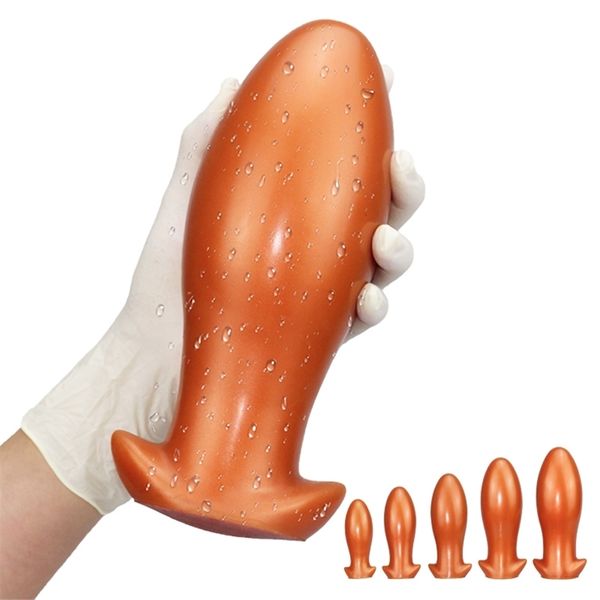 Огромный яблочный штекер анальный секс -игрушки для женщин мужская простата массажер BDSM Sexy Toy Big Dildo Anal Butt Plugs Sexshop для взрослых Buttplug 240506