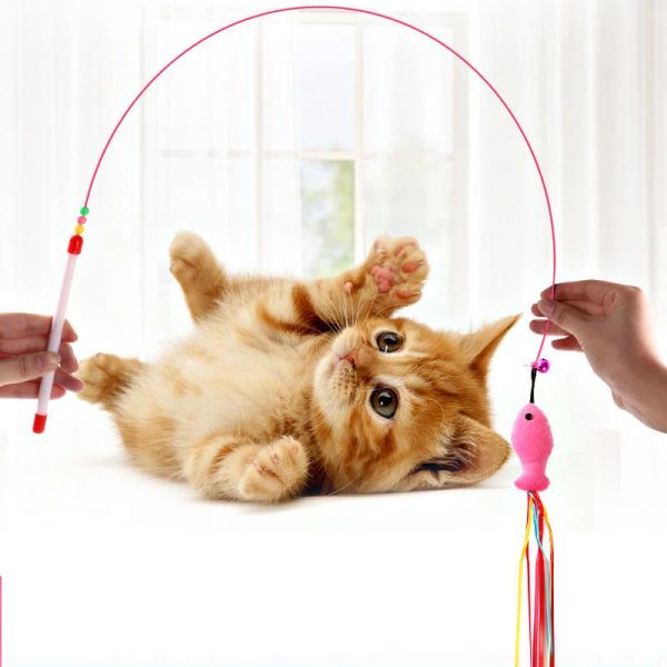 Toys Hot Sale Wire Aço Provocando Cat Bol