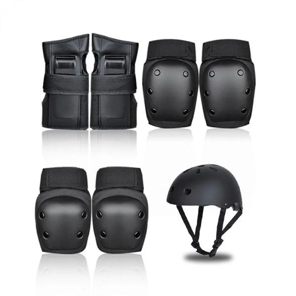 Kneepads kaykay koruyucu dişli koruyucu set diz dirsek pedleri longboard yetişkin çocuk bisiklet satır içi paten açık hava sporu