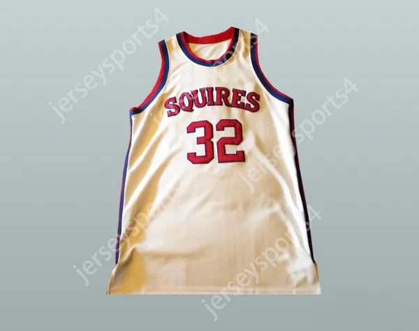 Custom Nay MENS GIOVANI/BAMBINI JULIUS ERVING DR.J 32 Virginia Squires Basketball Jersey Stitch Cucite S-6xl cucite