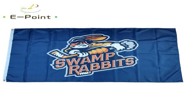 Echl Greenville Swamp Rabbits Flag 35ft 90cm150 cm Decorazione banner in poliestere Decorazione Flying Home Garden Festive Gifts2267374