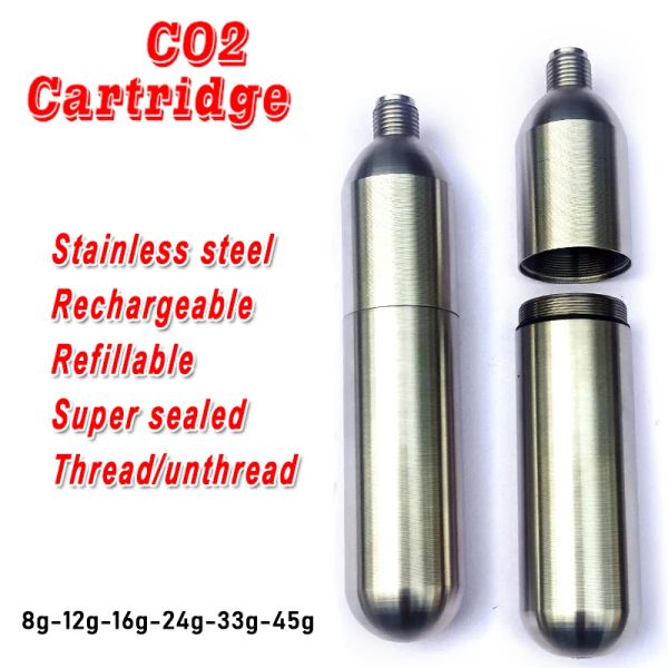 Ferramentas CARTRIDES DE REFILIZAÇÃO DE REFILIZAÇÃO DE CO2 DE CO2