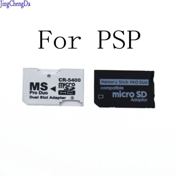 Stick JCD 1PCS Single- und Dual Slot Card Reader New Micro SDHC TF zu MS MEMORE STICK Pro Duo Reader für PSP -Kartenadapter