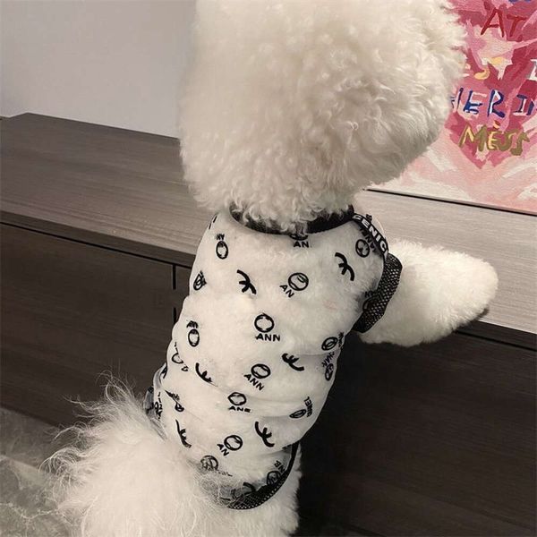 Roupa de cachorro para cães de cachorro camarada de cachorro Camisa de cachorro cachorro filhote de malha de malha respirável Camiseta de colete de camisetas